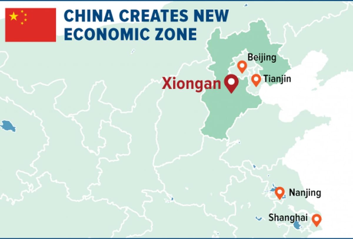 karta Shenzhen posebne gospodarske zone