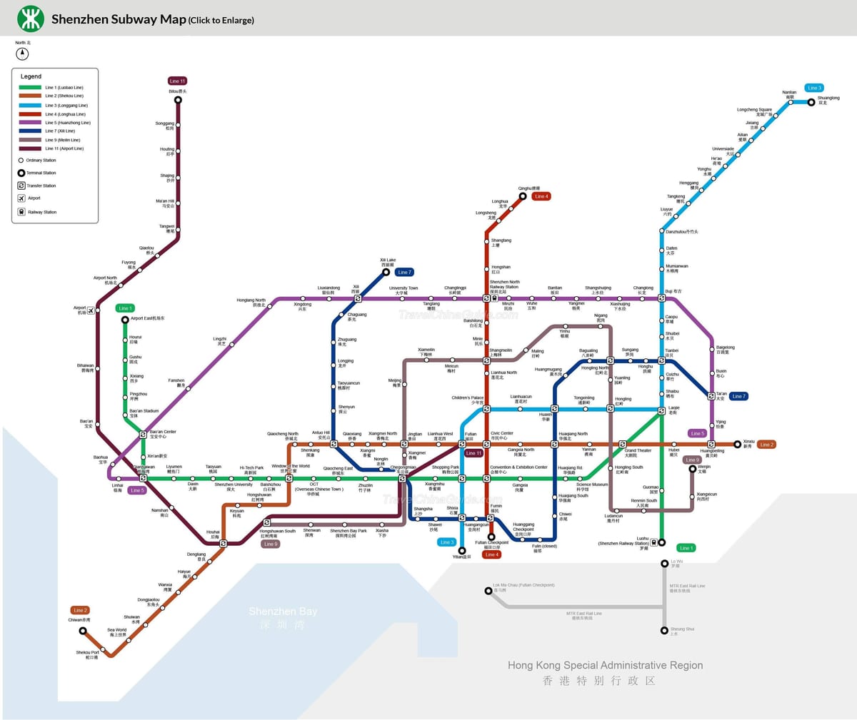 Metro karti Grada
